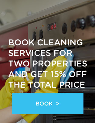  London offer cleaning for 2 properties and get 15 off the total price